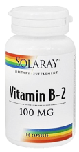 Vitamine B2 100 Gélules Végétales 100 mg