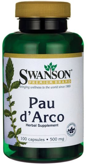 Pau D'Arco 500 mg 100 Capsule