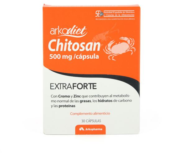 Forte supplémentaires chitosan 500 mg Capsules