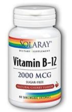 Vitamine B12 2000 mcg 90 Comprimés