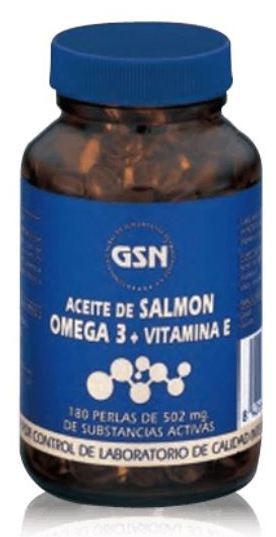 Omega 3 saumon + + Vit.E 180Perlas 500 Mg.