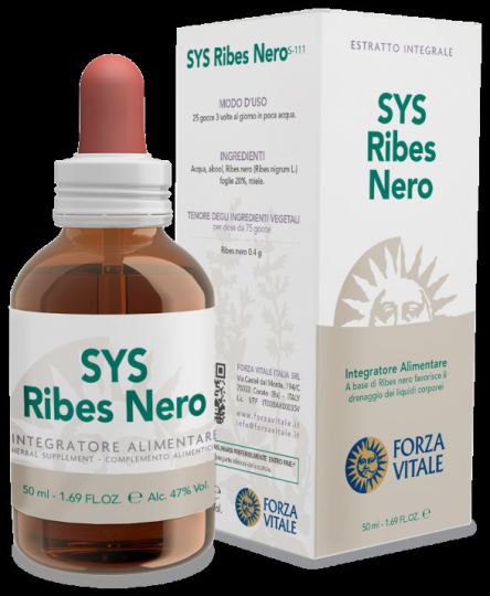 Sys.ribes Nero (cassis) 50ml.