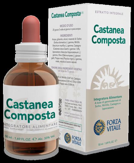 Extrait de compost Castanea 50ml.