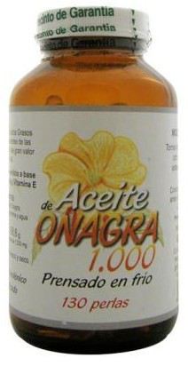 Onagre 1000mg d&#39;huile. 130Perlas