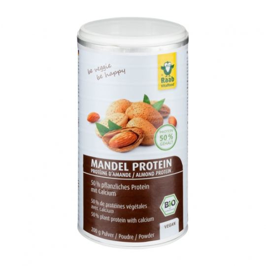 Poudre de protéine d&#39;amande bio, 200gr