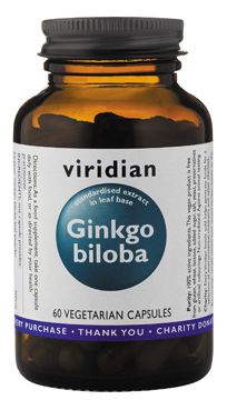 Extrait de feuille de Ginkgo Biloba 60 capsules végétales