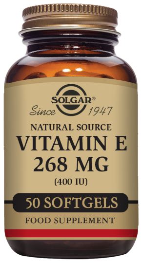 Vitamine E 400 ui 268 mg Capsules