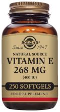 Vitamine E 400 ui 268 mg Capsules