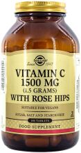 Vitamina C with Rose Hips 1500 mg