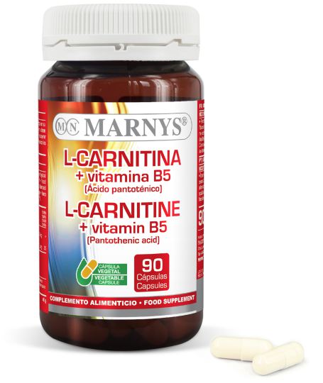 L-Carnitine + Vitamine B5 90 gélules