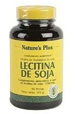 Lécithine de soja 1200 mg. 90 Perles