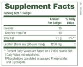 Lécithine de soja 1200 mg. 90 Perles