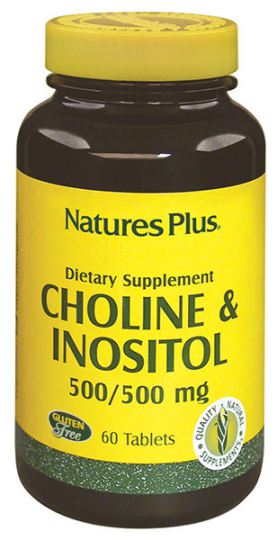 Choline + Inositol 500mg. 60 Perles