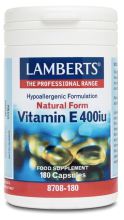 La vitamine E 400 UI 180Cap.