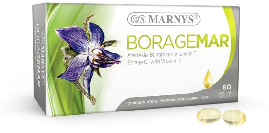 Huile de bourrache de Boragemar 60 gélules x 500 mg