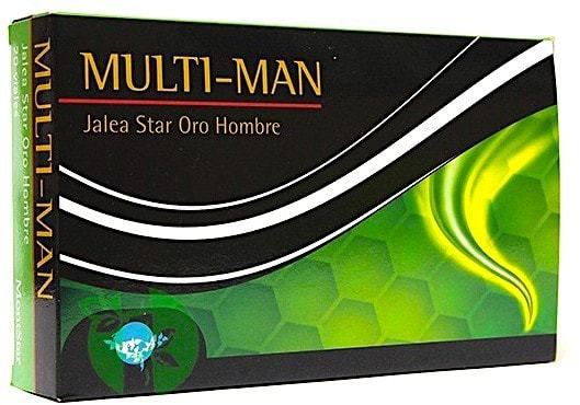 Multi Gold Star Jelly Homme 20 flacons