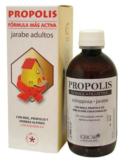 Propolis + H.alpinas (Echinacea) Sirop 200ml. Gricar