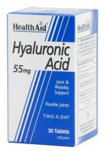 55 mg d&#39;acide hyaluronique. 30comp. Health Aid