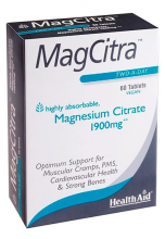 MagCitra Citrate de Magnésium 60 Comprimés