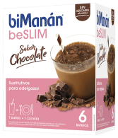 BeSlim Chocolate Flavored Shake 6 Enveloppes