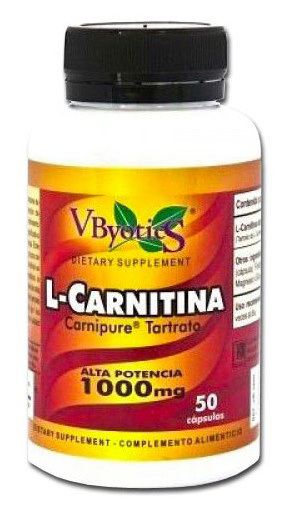 Carnipure L-carnitine 1000 mg 50 capsules