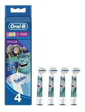 Remplacement pour brosse à dents électrique Pixar 4 pièces