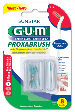 Recharges Interdental Proxabrush Fine Cylindrique