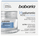 Crème pour le visage à l&#39;acide hyaluronique 50 ml