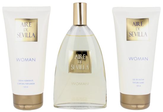 Aire Woman Eau Toilette 150 ml + Crème pour le corps 150 ml + Douche 150 ml