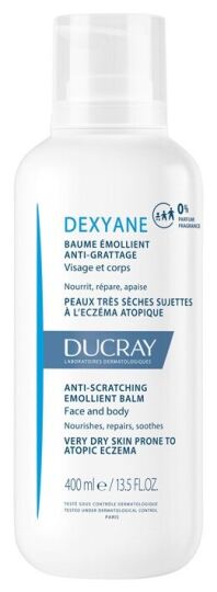 Dexyane Baume Émollient Anti-Grattage 400 ml