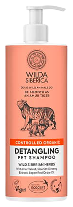 Shampooing démêlant pour animaux de compagnie 400 ml