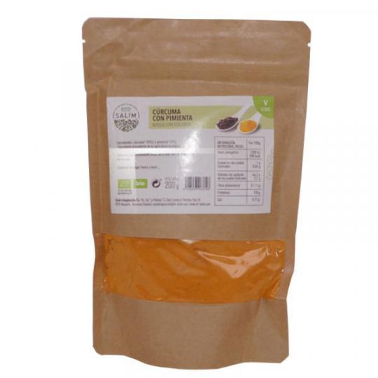 Curcuma et pimenta en poudre Eco 200 gr