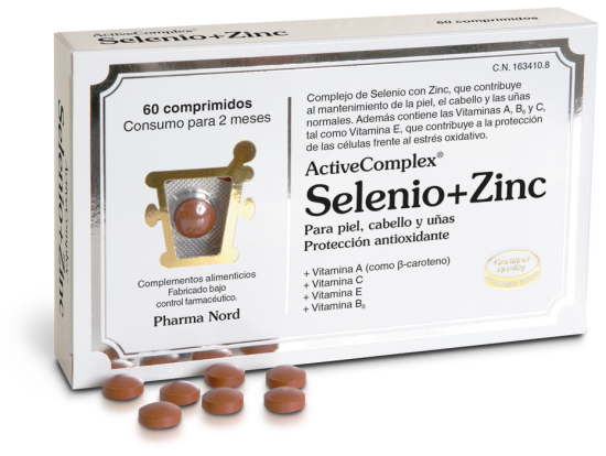 Sélénium + Zinc Activecomplex 60comp.