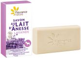 Savon au lait d&#39;ânesse à l&#39;huile essentielle de lavande