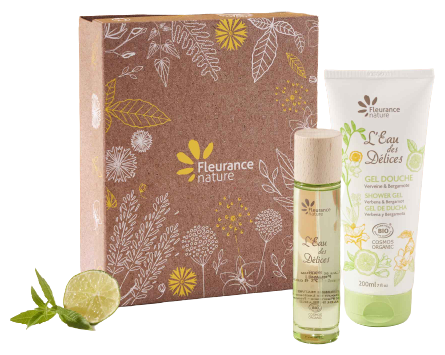 Edd Verveine et Bergamote Set Gel douche + eau de parfum