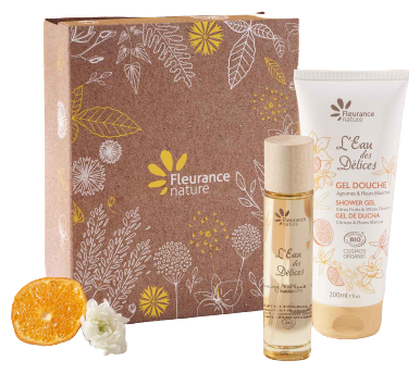 Edd Set Gel douche agrumes et fleurs blanches + eau de parfum