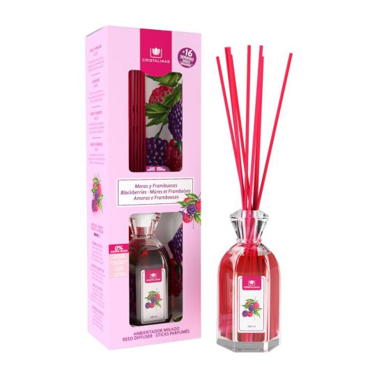 Mikado Blackberries Framboise 16 semaines 180 ml