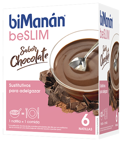 beSlim Chocolate Custard 6 unités