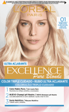 Teinture pour les cheveux blonds Excellence