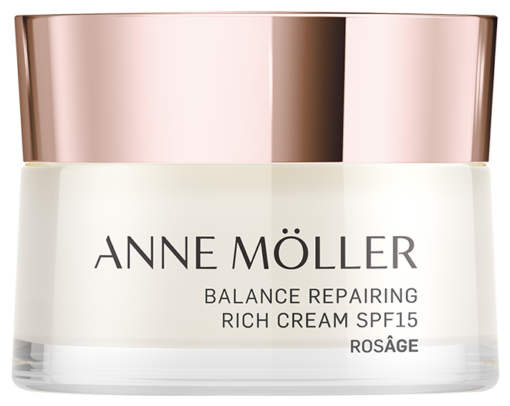 Crème Riche Rééquilibrante Réparatrice SPF15 Rosage 50 ml