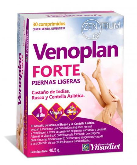 Complément Alimentaire Zentrum Venoplan Forte 30 comprimés