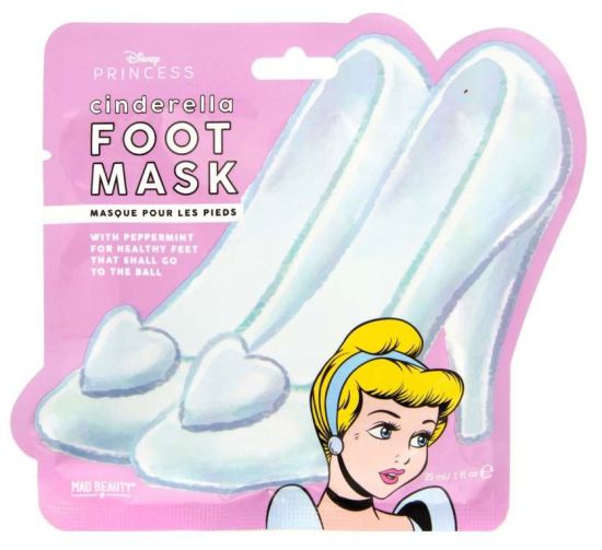 Masque pour les pieds Disney Pop Princess Cendrillon 25 ml