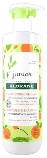 Shampooing Démêlant Junior à l&#39;Extrait de Pêche 500 ml