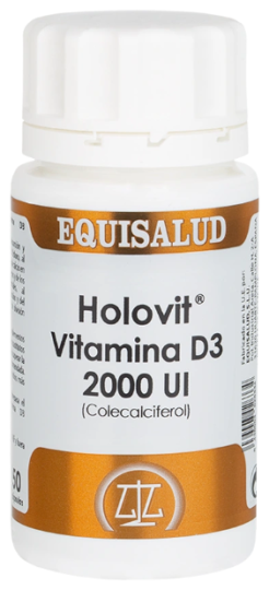 Holovit Vitamina D 2000 UI 50 Cápsulas